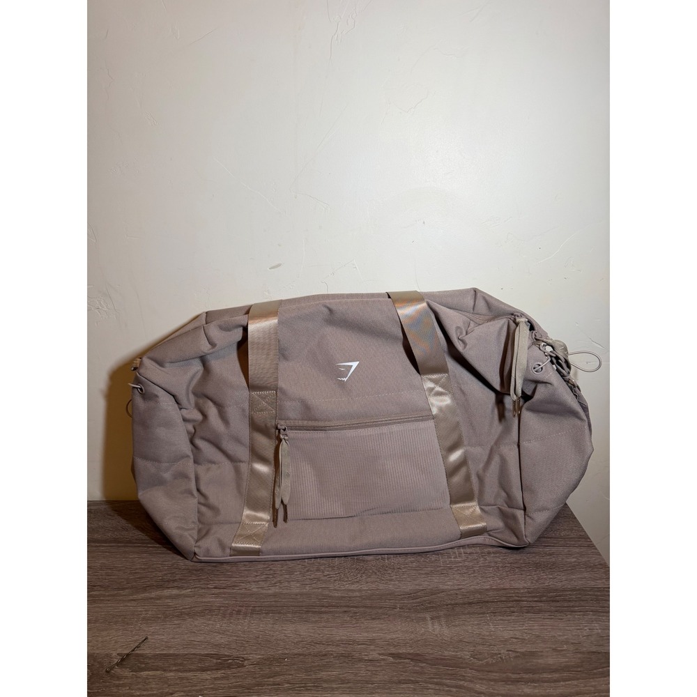 Gymshark X Whitney Simons Duffle Gym Bag Everyday Yoga Mat Strap Grey